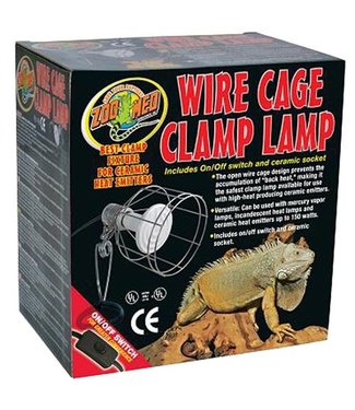 Zoo Med Wire Cage Clamp Lamp   (UL Listed)