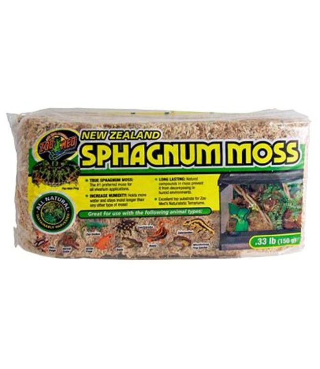 Zoo Med New Zealand Sphagnum Moss 150cu in