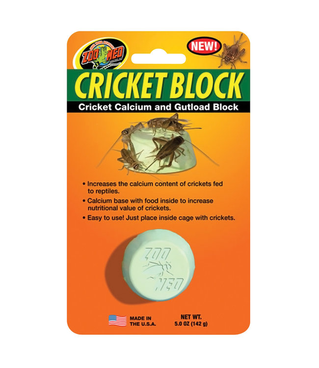 Zoo Med Cricket Calcium & Gutload Block 12.8 g