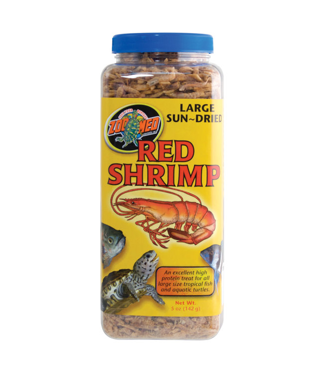Zoo Med Sun Dried Red Shrimp 5.0 oz. (142 g)