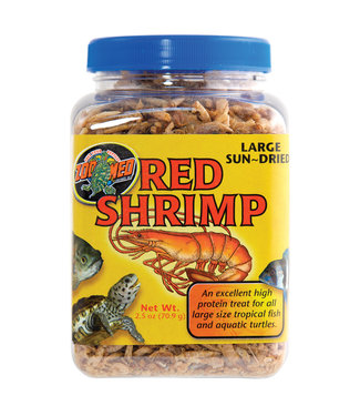 Zoo Med Sun Dried Red Shrimp 2.5 oz. (70.9 g)