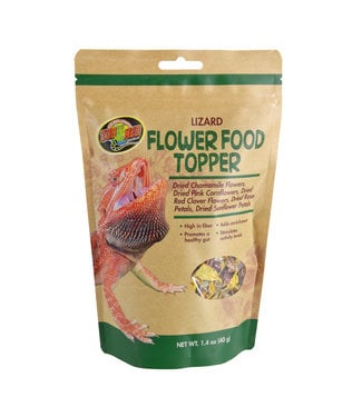 Zoo Med Flower Food Topper Lizard 1.4oz