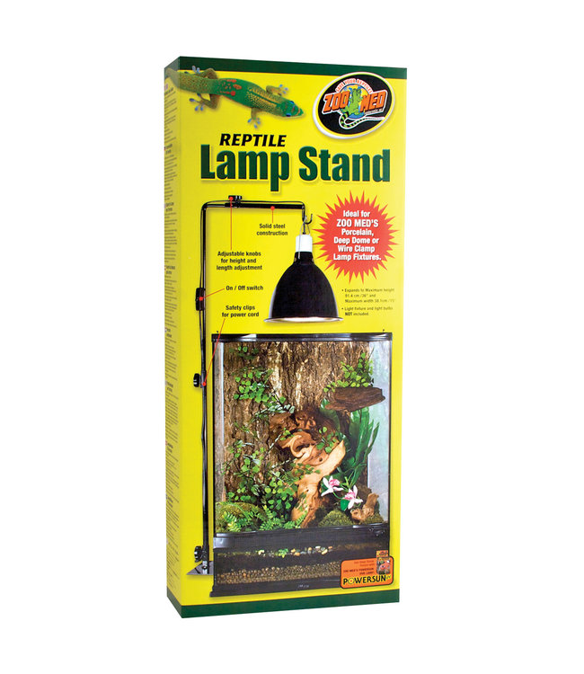 Zoo Med Lamp Stand Large for 20 to 100 gal (Stand Extends to 36in)