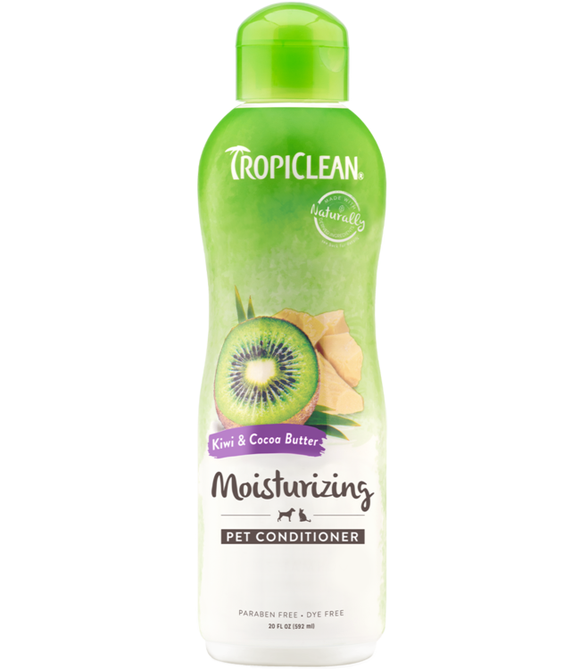 TropiClean Moisturizing Kiwi and CoButter Pet Conditioner 592 ml (20 oz)