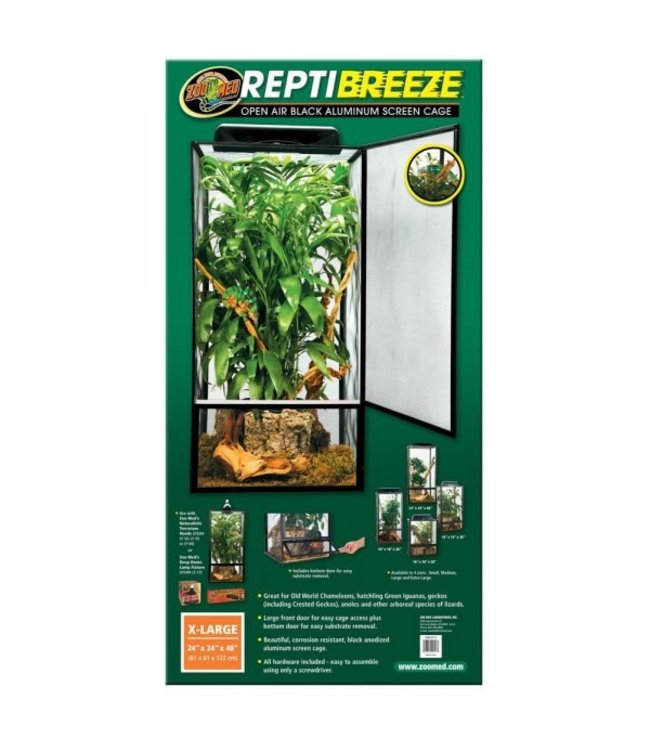 Zoo Med Repti-Breeze X-Large 24in x 24in x 48in