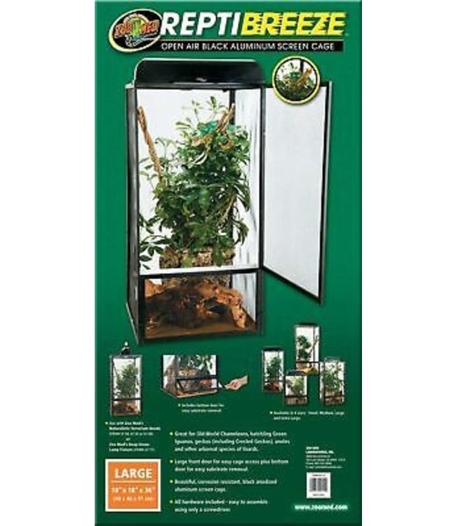Zoo Med Repti-Breeze Large 18in x 18in x 36in