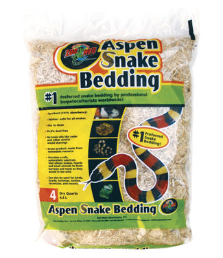 Zoo Med Aspen Snake Bedding 4.4 liters (4 quart)