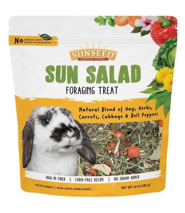 Sunseed Sun Salad Foraging Treat for Rabbits 283g (10oz)