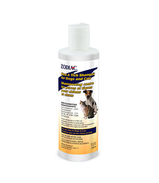Zodiac Flea Shampoo for Dogs & Cats 240ml