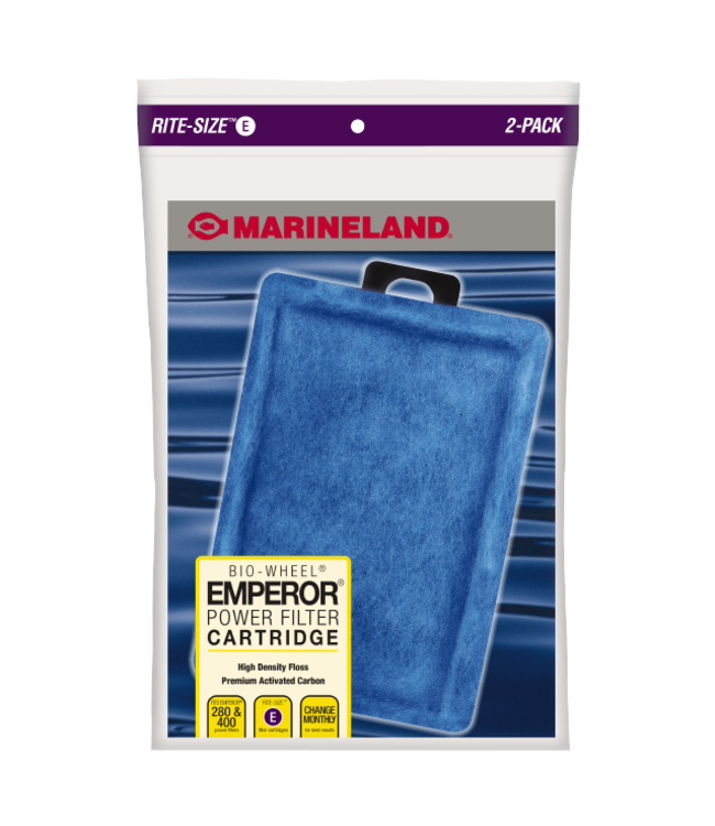 Marineland Rite Size E Filter Insert 2 pack