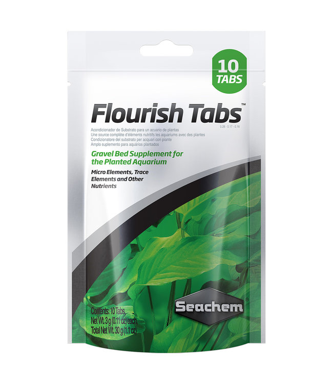 Seachem Fourish Tabs for Planted Aquariums 10 tabs (3g)
