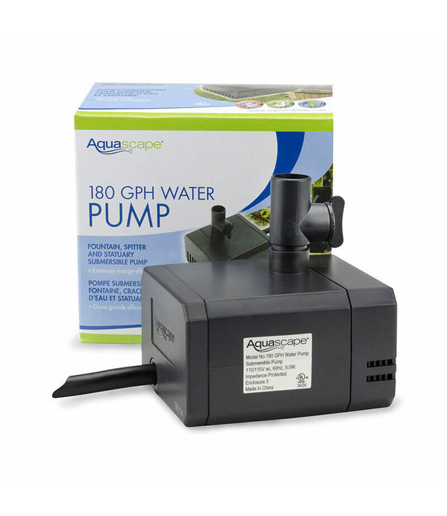 Aquascape Pond Statuary & Fountain Water Pump 180 GPH