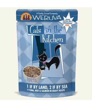 Weruva Cats in the Kitchen 1 If By Land, 2 If By Sea  85g (3oz)