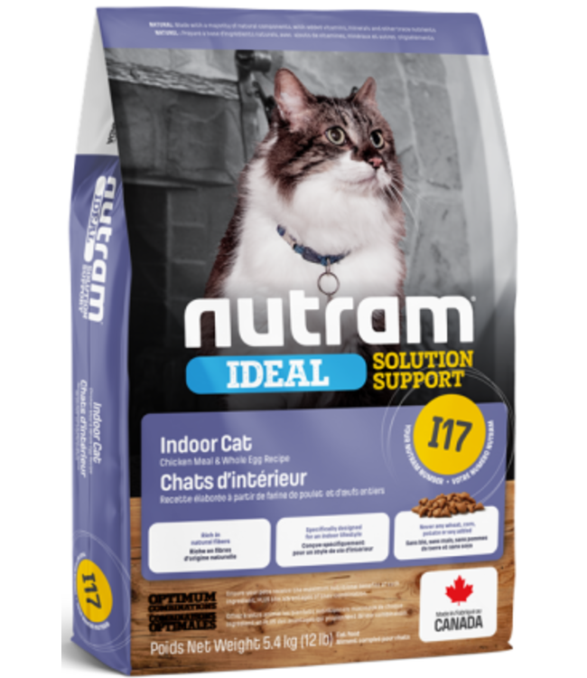 Nutram I17 Ideal Solutions Indoor Shedding for Cats
