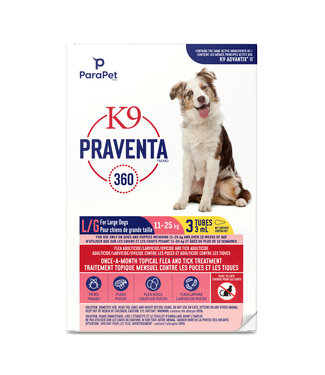 Praventa 360 Flea & Tick Treatment Large Dogs 11 kg to 25 kg
