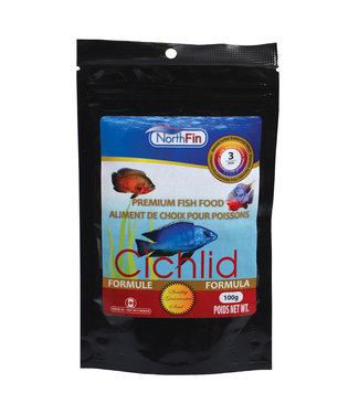 NorthFin Cichlid Formula 3mm Sinking Pellet 100g