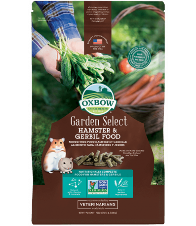 Oxbow Garden Select Hamster & Gerbil Food 1.51kg