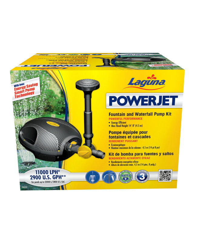 Laguna PowerJet 2900 Fountain/Waterfall Pump Kit for Ponds up to 5800 U.S gal