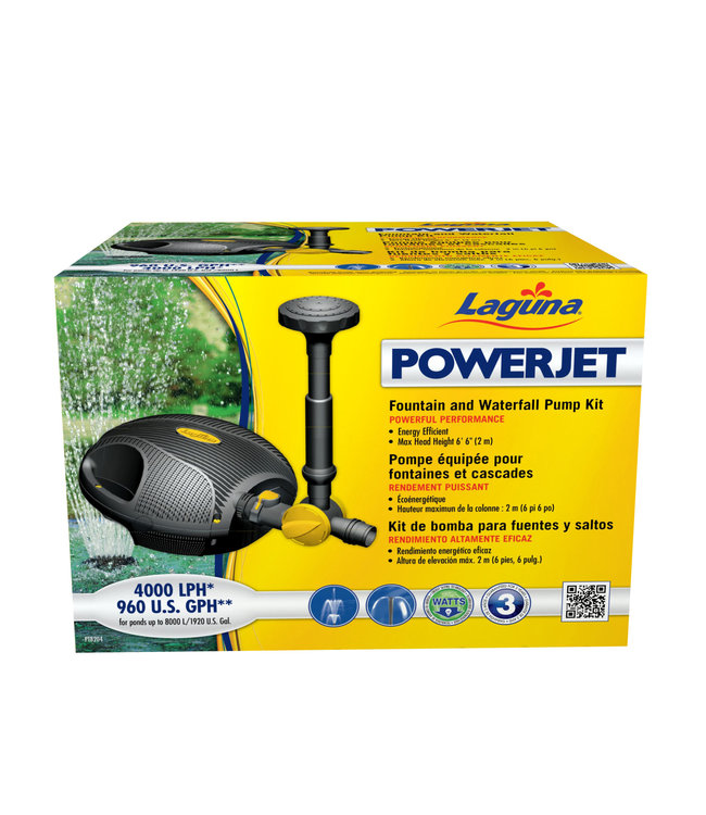 Laguna PowerJet 960 Fountain/Waterfall Pump Kit for Ponds up to 2000 gal