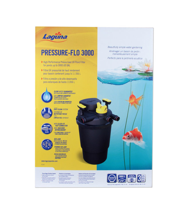 Laguna Pressure Flo 3000 High Performance Pond Filter