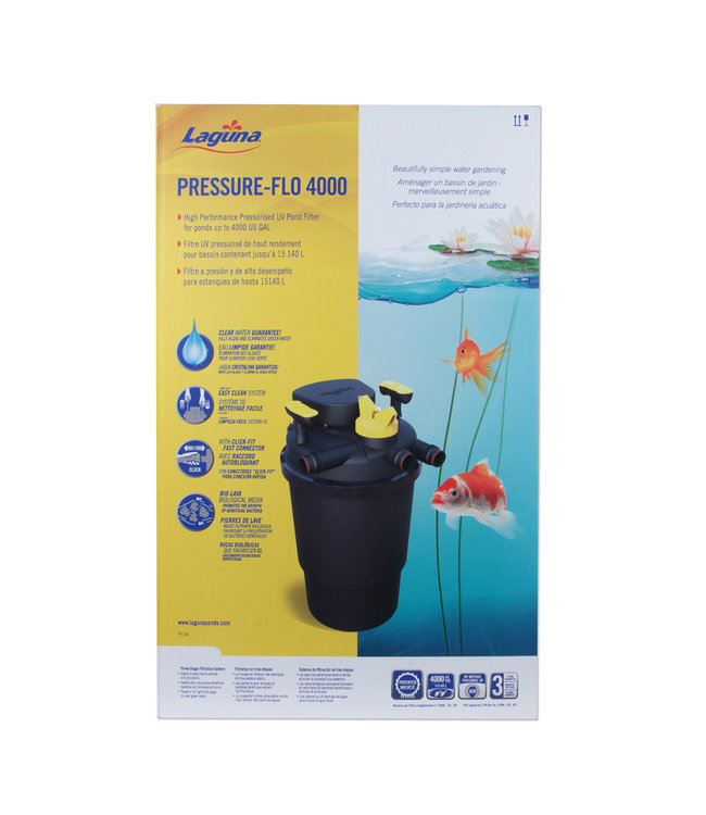 Laguna Pressure Flo 4000 High Performance Pond Filter