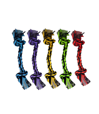 MultiPet Nuts for Knots 2 Knot Rope 9in.
