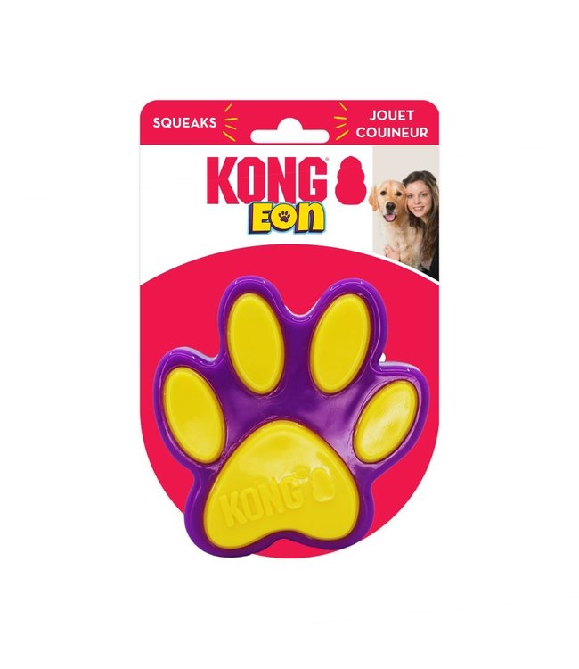 Kong Eon  Large Toy for Dogs Assorted Styles  Paw Print
