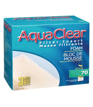 AquaClear 70 Foam Insert 3pk