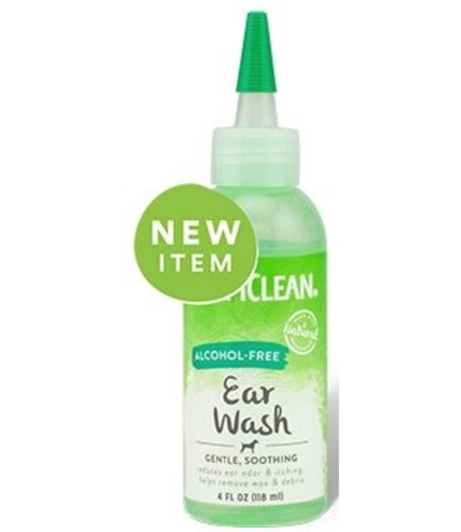TropiClean Alcohol-Free Ear Wash for Dogs 118ml