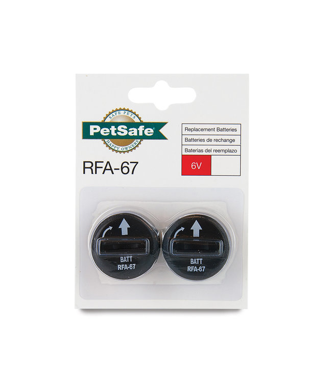 Petsafe Replacement Battery RFA-67 2pk