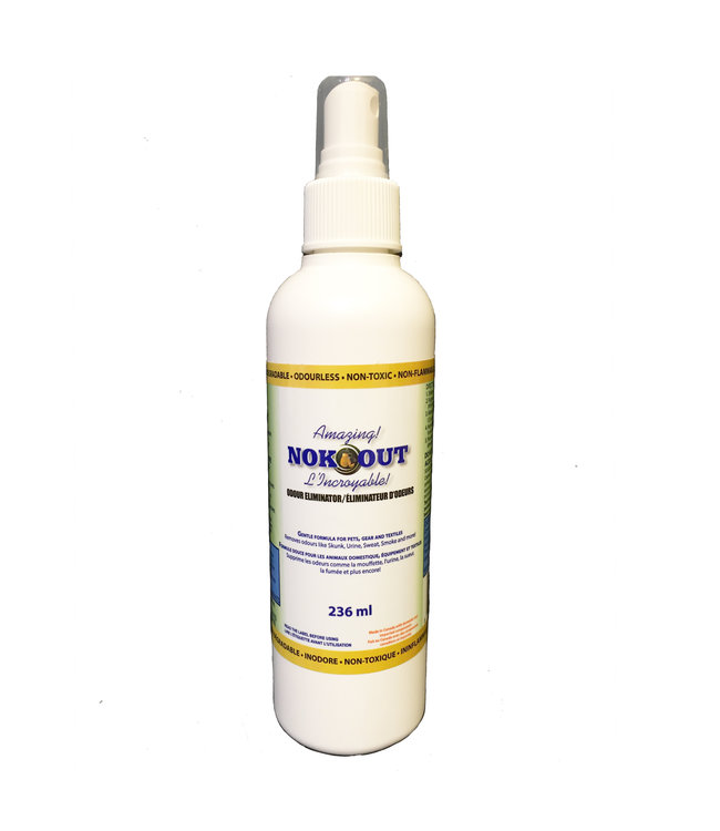 Nok Out Odor Eliminator & Sanitizer Spray 236ml (8oz)