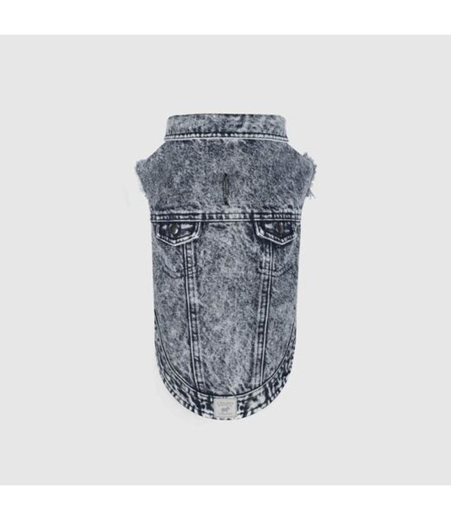 Canada Pooch Downtown Denim Vest Blue