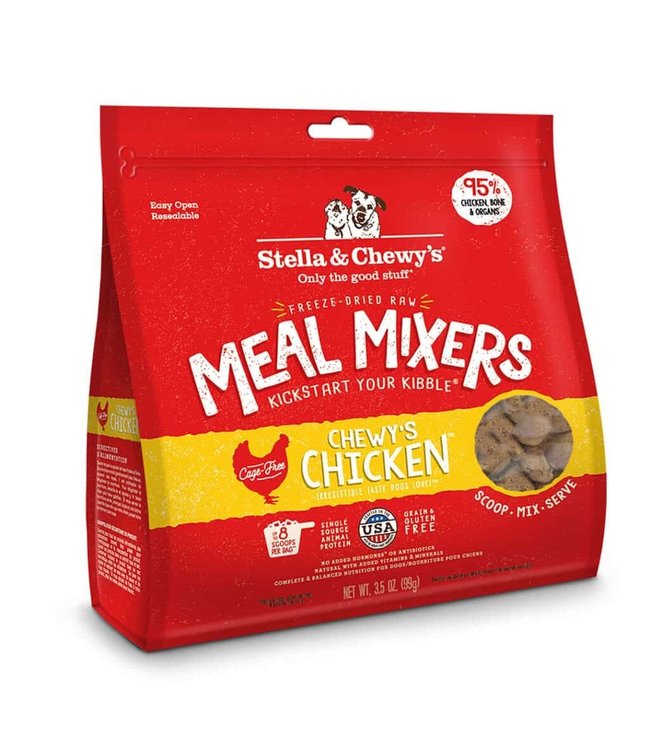 Chewy's Chicken Meal Mixers For Dogs