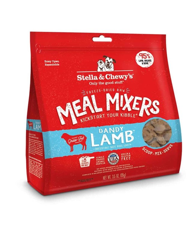 Dandy Lamb Dinner Patties Freeze-Dried Raw Dog Food