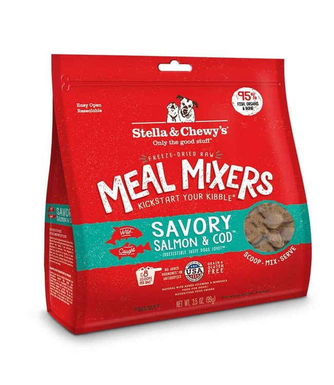 Savory Salmon & Cod Meal Mixers For Dogs