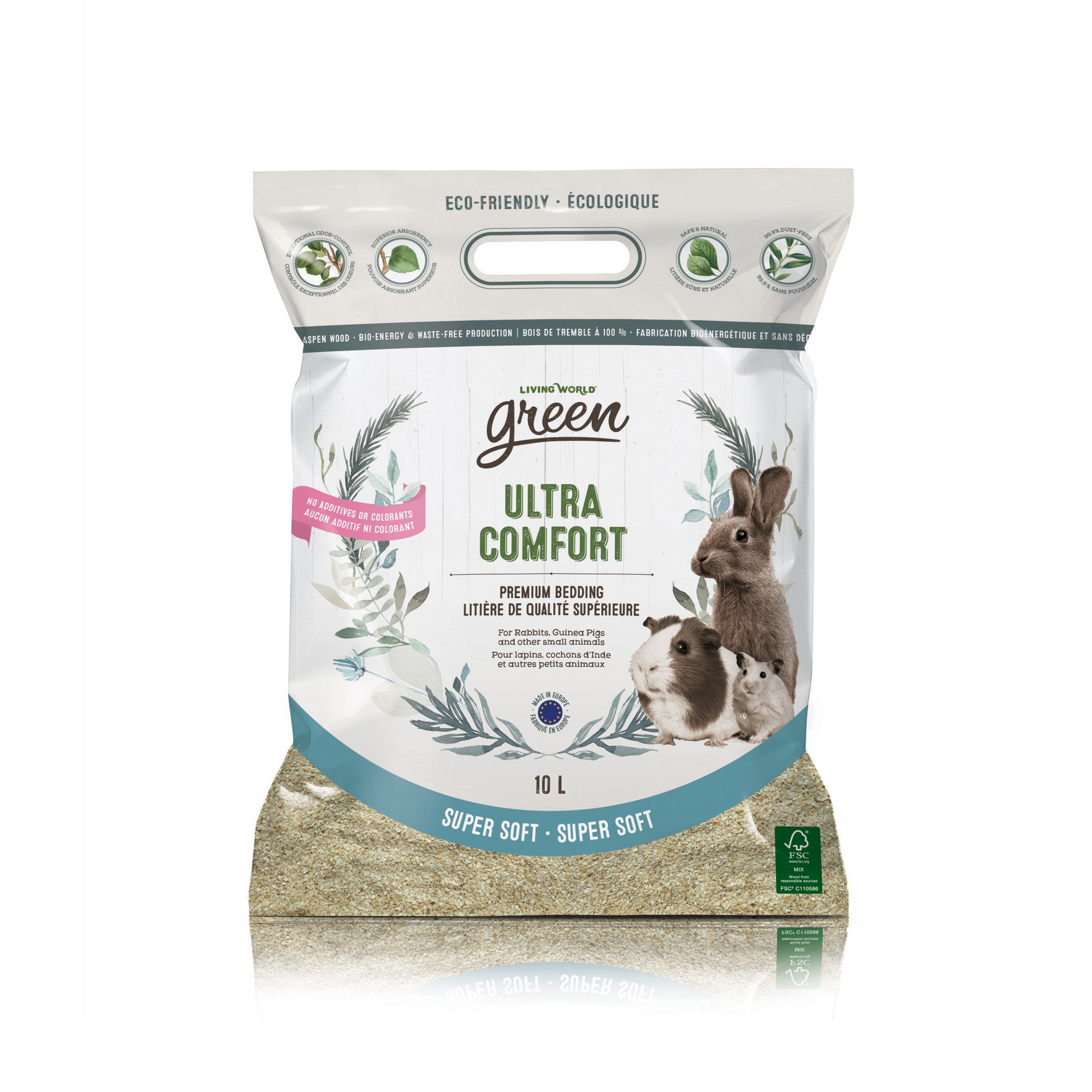 Living World Green Ultra Comfort Premium Bedding Super Soft 10