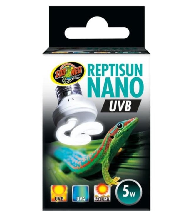 Zoo Med Reptisun Nano UVB Bulb 5w