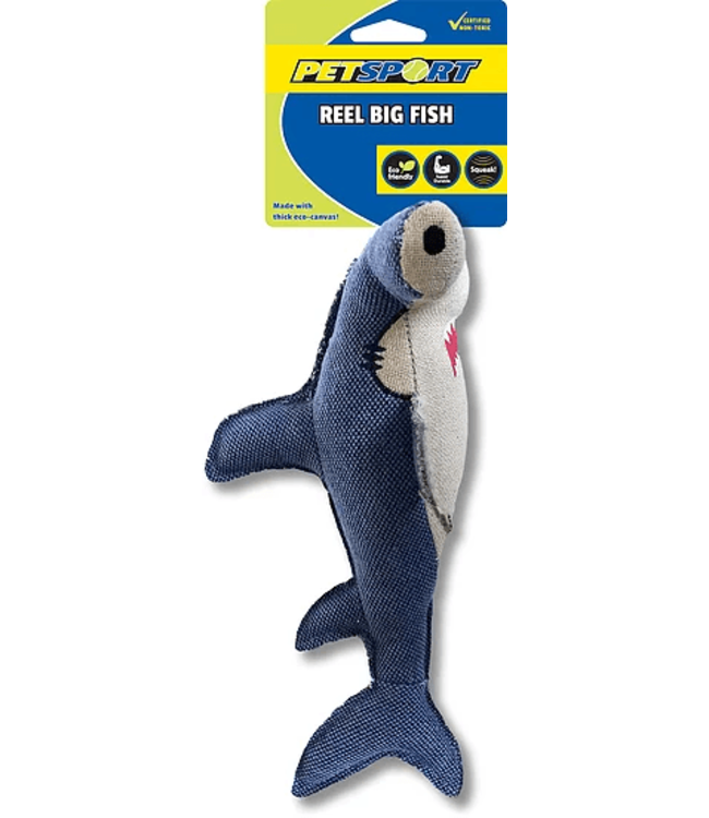 Pet Sport Reel Big Fish Hammer Head Shark 13in - Southwest Pet