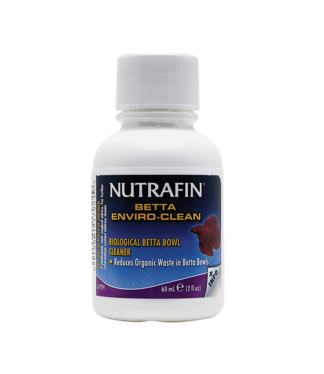 NutraFin Betta Enviro-Clean Biological Betta Bowl Cleaner - 2 fl oz (60 ml)
