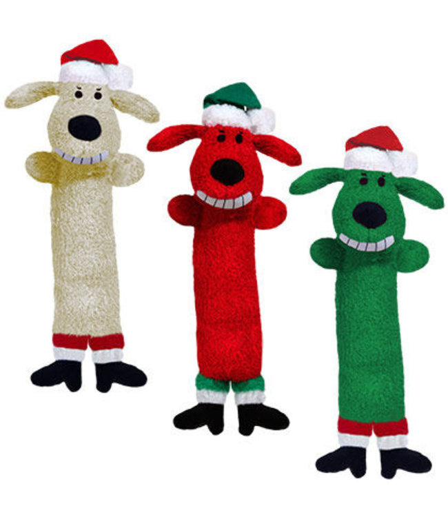 MultiPet Loofa Assorted Holiday Dogs 18in