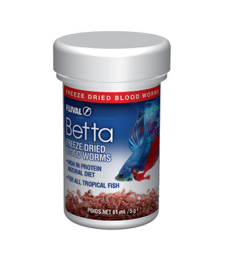 Fluval Betta Bloodworms - 5 g (0.18 oz)