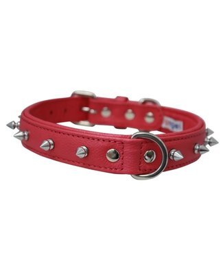 Angel Spiked Collar Red 2 in x 26 in