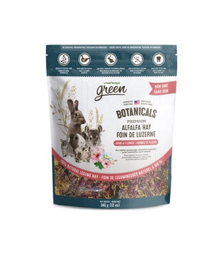 Living World Green Living World Green Botanicals Premium Alfalfa Hay - Veggie Mix - 680g (24 oz)