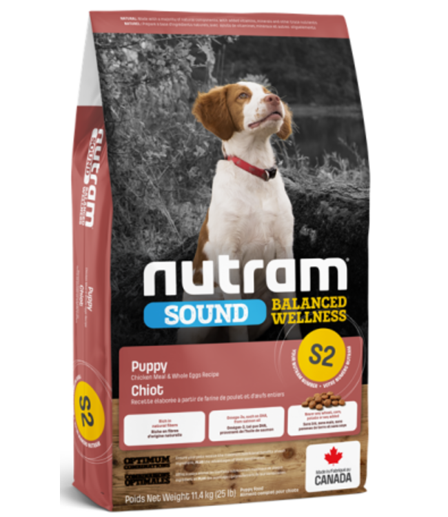 Nutram S2 Sound Balance Wellness for Puppies 11.4kg
