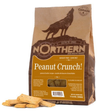 Northern Pet Biscuits Wheat Free Peanut Crunch 500g