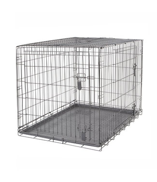 Dogit Dogit Two Door Wire Home Crates with divider - XXLarge - 122.5 x 74.5 x 80.5 cm (48 x 29.3 x 31.5 in)