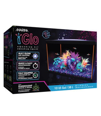 Marina iGlo 10 Gallon Aquarium Kit