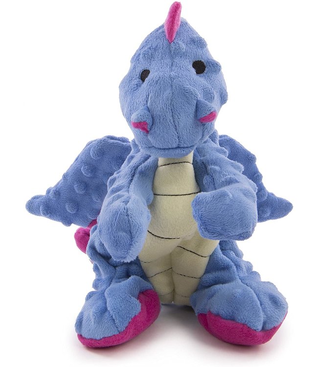 Chew Guard Baby Dragon Periwinkle Dog Toy