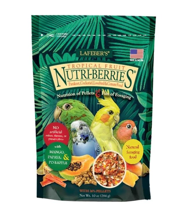 Lafeber Tropical Fruit Nutri-Berries for Parrots 284 g (10 oz)