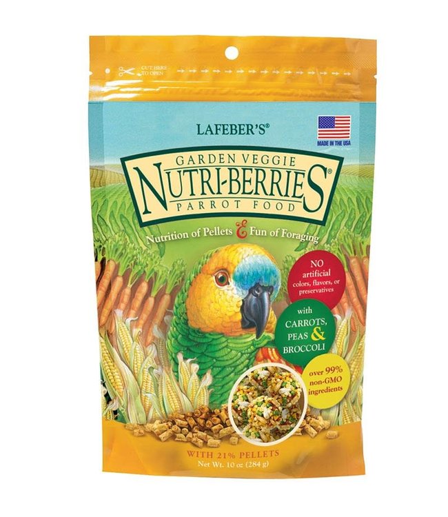 Lafeber Garden Veggie Nutri-Berries for Parrots 284 g (10 oz)
